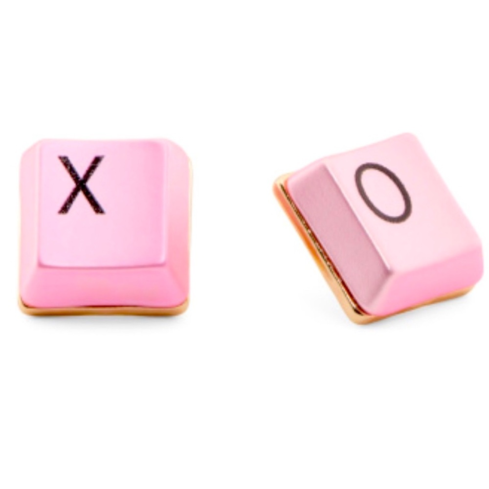 New Betsey Johnson KEYBOARD STUD EARRINGS